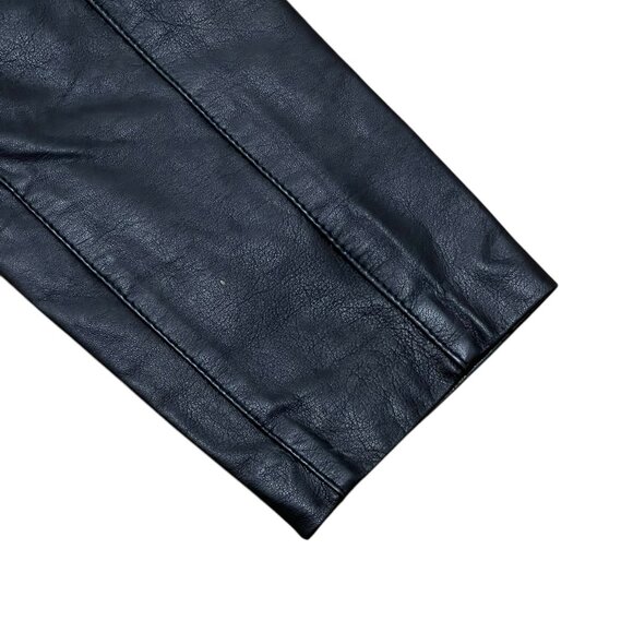 Women’s Vintage Michael Hoban North Beach leather pants black 1990s - Picture 4 of 5